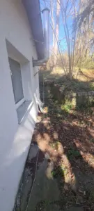 Gartenhaus seitliche Ansicht