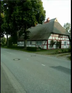 historisch gepflegte Wohngegend