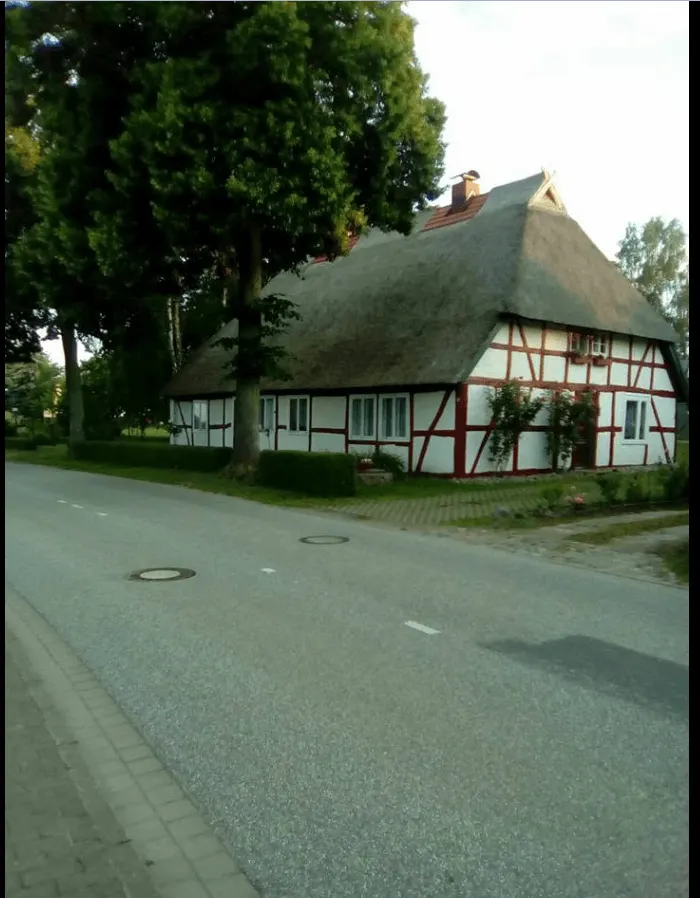 historisch gepflegte Wohngegend